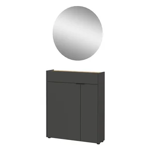 Antracitová sestava do předsíně Ameca