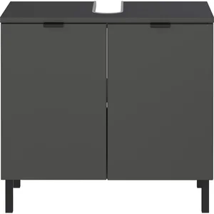 Antracitová skříňka pod umyvadlo Arcena 60x56 cm