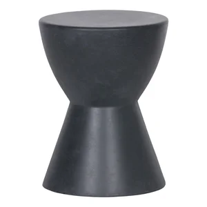 Antracitová venkovní stolička WOOOD Dover, 35 cm