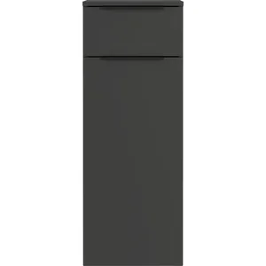 Antracitová vysoká závěsná skříňka Crandon 36×93 cm – Germania