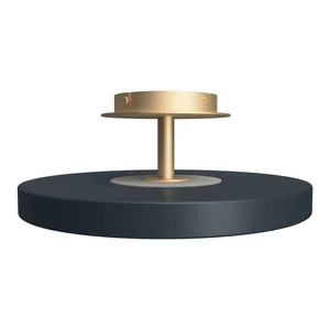 Antracitové LED stropní svítidlo Asteria Up