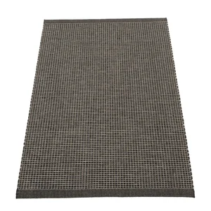 Antracitový koberec Emm Linen 70x120 cm Pappelina