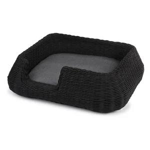 Antracitový psí pelíšek Mio Anthracite S 58x68 cm
