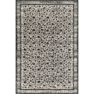 Antracitový vlněný koberec 160x240 cm Agnus Classic