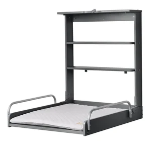 Antracitový závěsný přebalovací pult Roba style