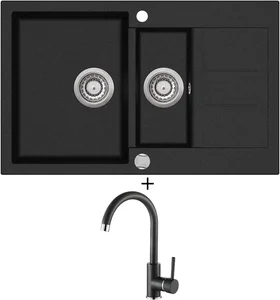 Aquastone Atlas 70 a AQ 5561 Černá Metalická