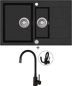Aquastone Atlas 70 a Deante Neo Luno BOC N72M