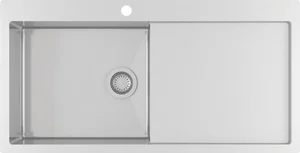 Aquastone Elegant 150-47/P - Nerezová vestavná dřezová skříňka