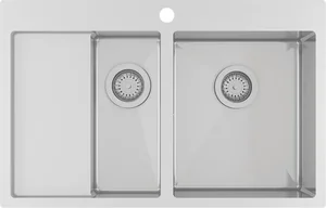 Aquastone Elegant 210-34/L – Nerezová dřezová skříňka