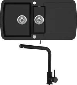 Aquastone PRIMA 70 a AQ 4581 Černá Metalická Sada