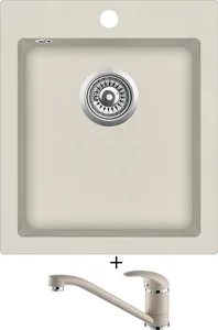 Aquastone QUADRA 20 a AQ 2561 Béžová Set