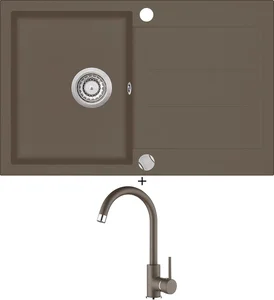Aquastone Set ATLAS 40 a AQ 5561 v kávové barvě