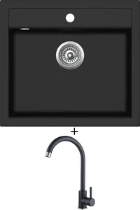 Aquastone SET SIMPLE 60 a AQ 4561 Černá Metalická