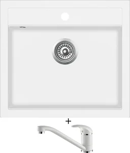 Aquastone SIMPLE 60 a AQ 2561 bílá