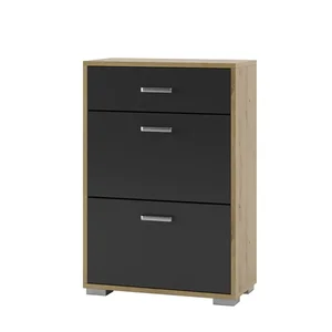 ARBORG výklopný botník – dub Artisan / antracit