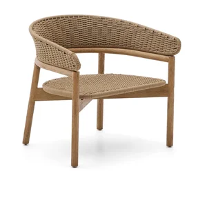 Arinella – dřevěné zahradní křeslo, přírodní odstín