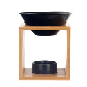 Aromalampa z porcelánu Black Orion