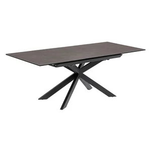 Atminda Rozkládací jídelní stůl s keramickou deskou 90×160 cm – Kave Home