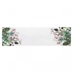 Autronic Běhoun s motivem zelených listů 40x150 cm