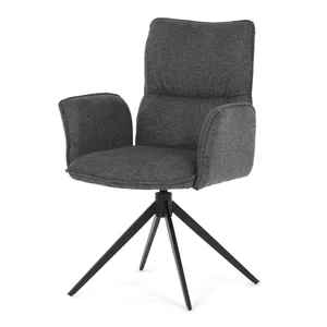 Autronic DCH-D1328 GREY2 – otočná jídelní židle