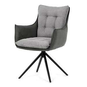 Autronic DCH-D1345 GREY2 – otočná jídelní židle