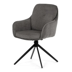 Autronic DCH-P3174 GREY2 – otočná jídelní židle