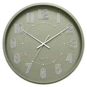 Autronic hodiny HW4025 GRN, průměr 41 cm