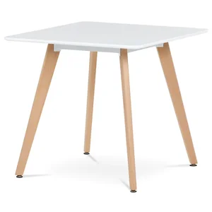 Autronic Jídelní stůl DT-312 WT 80x80 cm