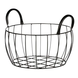 Autronic kovový koš OV4137-ST s uchy