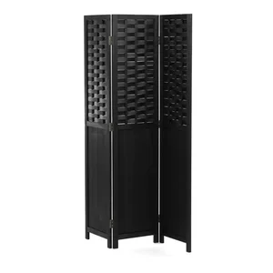 Autronic paraván dřevěný EF-L145 BK černý