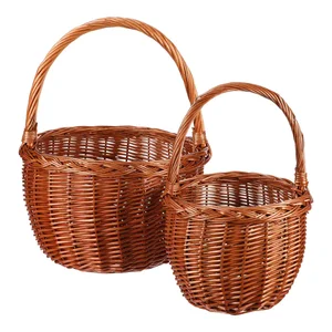 Autronic Sada proutěných košíků PRN2028 NAT (2 ks)