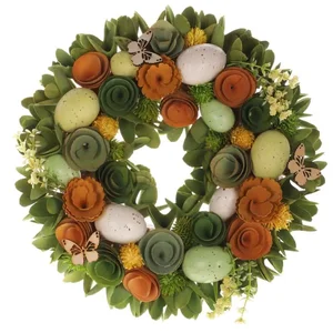 Autronic Zelený velikonoční věnec PRZ4004