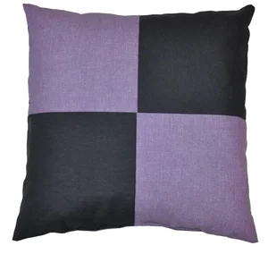 Axin Trading polštářek dvoubarevný fialová/tmavě šedá