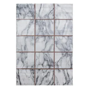 Ayyildiz Naxos 3816: Kusový koberec 140×200 cm šedá/hnědá