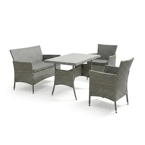 AZS-A1442 Grey – Zahradní sestava z polyratanu