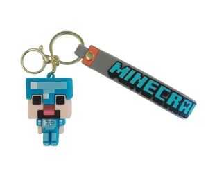 Bagito Dětská klíčenka Minecraft Diamantový Steve