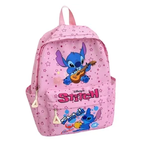 Bagito Dětský batoh Lilo a Stitch – růžový