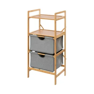 Bahari bambusový regál do koupelny 44×96 cm, Wenko