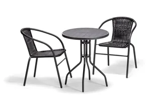 Balkonová sestava BISTRO SET – černá (House 5)