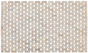 Bambusová koupelnová předložka 50x80 cm