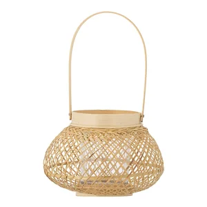 Bambusová lucerna Malda 16 cm