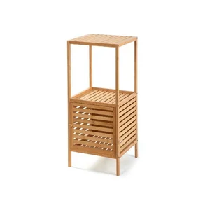 Bambusový regál do koupelny 35×80 cm – přírodní Auren