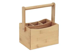 Bambusový stojan na příbory DR-042