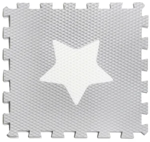 Barevná dětská podlaha VYLEN Minideckfloor s hvězdičkou