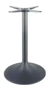 Barová podnož BM021/430/FF – litinová centrální s kulatou základnou