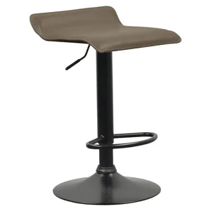 Barová židle BAILI, šedohnědá