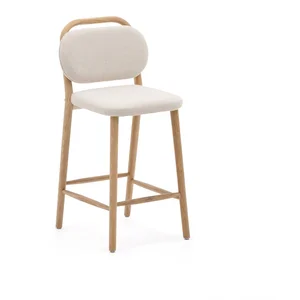 Barová židle Helda Béžová, výška sedáku 66 cm