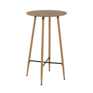 Barový stůl IMAM, dub, průměr 60 cm