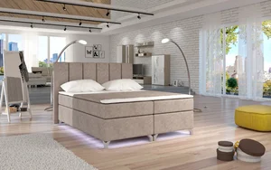 Basilio Boxspring s LED osvětlením