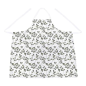 Bavlněná zástěra Santa Likes Mistletoe